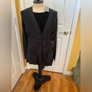 Ost brand new dark gray sweater size large! Beautiful!